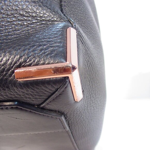 ALEXANDER WANG Prisma Skeletal $1050 Pebbled Leather /Rose Gold Backpack - Picture 9 of 14